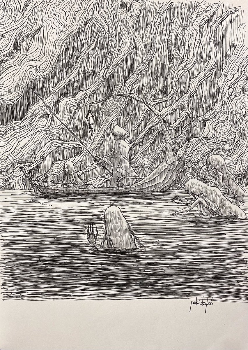 #線画の日 
