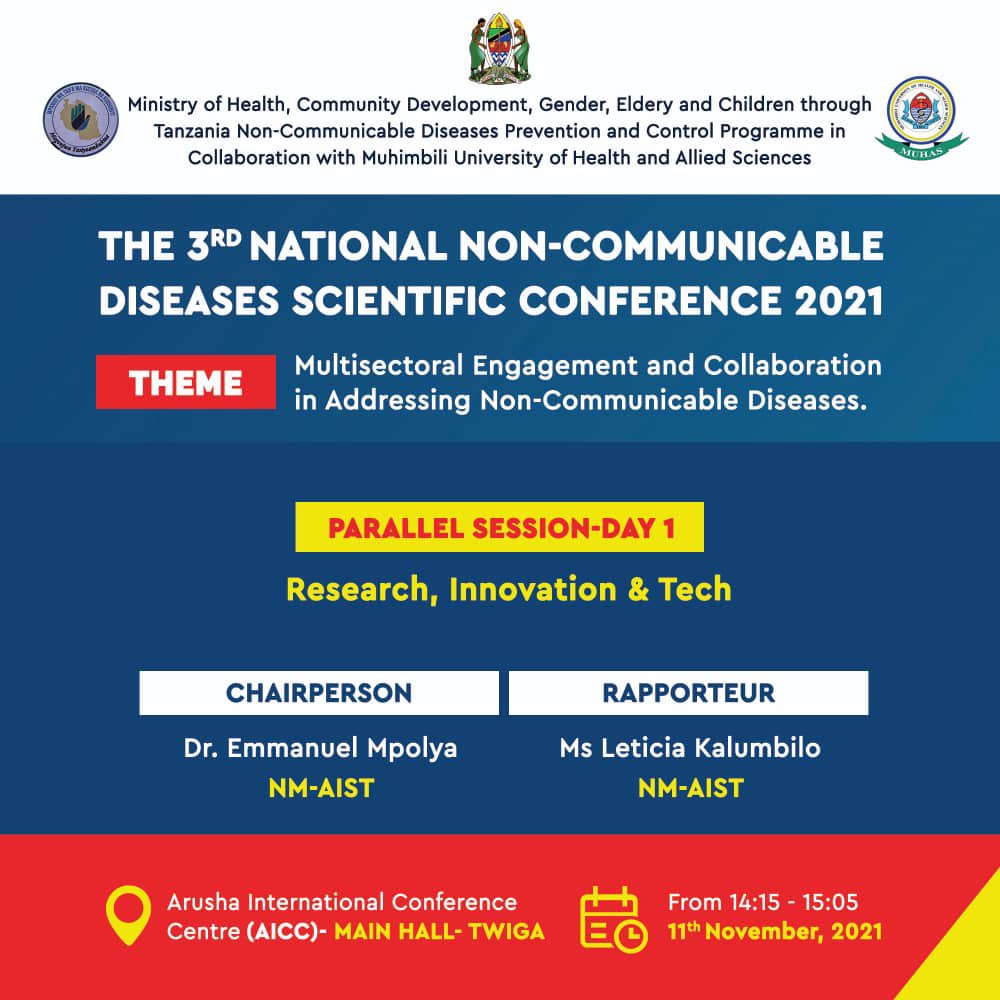 MuhasConference's tweet photo. Because of the rapid on going changes in Science and Technology, there will be a session on Research, Innovation and Technology

You can follow live online https://t.co/Rflca01poA