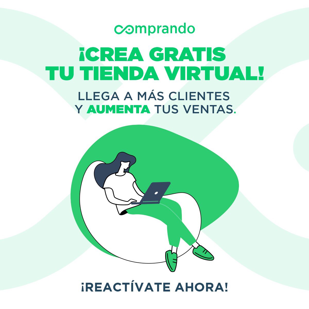 useraul's tweet image. Emprendedor no te quedes. ¡Reactívate!
comprando.pe
#ReactivacionEconomica #emprendedor #ecommercebusiness #emprendimientos