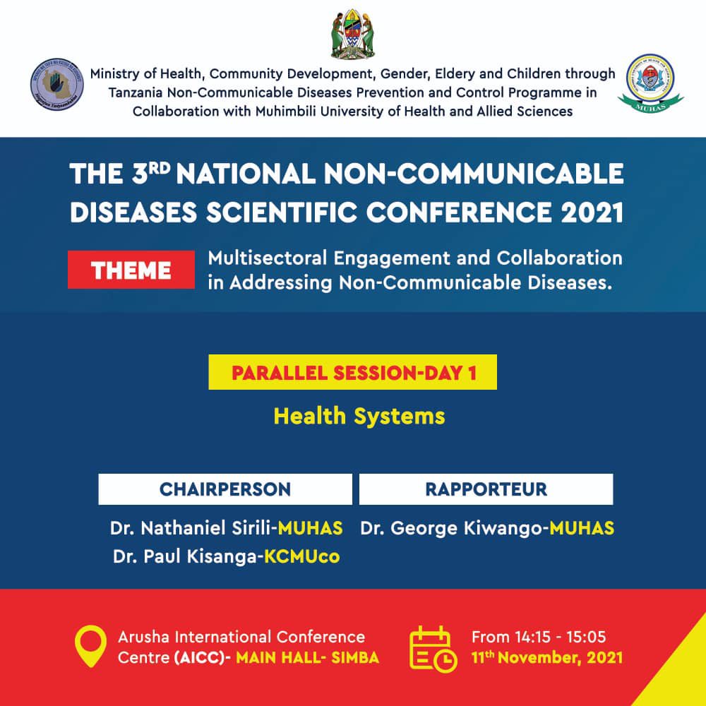 MuhasConference's tweet photo. There will so important discussions on Health Systems https://t.co/oJoepjH7Rq