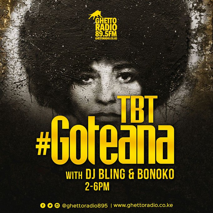 GhettoRadio895's tweet photo. Reggae kama zamani🔥🔥🔊
#TBT edition ya #Goteana na @DjBlingGhetto 
Wangapi wako nditni? https://t.co/Q5rQqDkIa3