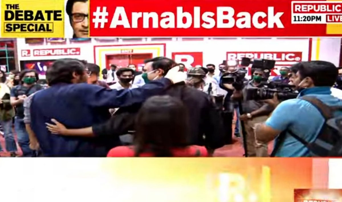 11 Nov 2020
#ArnabGoswami 
#arnabisback