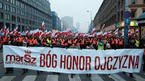 jotwu1's tweet photo. Coroczne #Marsze #Niepodległości 🇵🇱 https://t.co/T7U505vzQs
