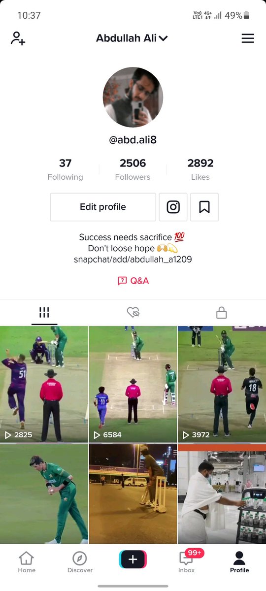 abdullah_ali206's tweet photo. 2.5k followers Done �� 🙌 💫#tiktok https://t.co/uGJIBGnGpg