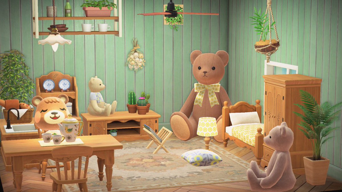 mihosub1's tweet photo. ハピパラもやってます☺️

メープル様
クマさんたちに囲まれて

エレフィン様
やすらぎの読書タイム

#あつ森　#あつまれどうぶつの森
#ACNH #AnimalCrossingNewHorizions 
#ハピパラ https://t.co/lHzeS16Gm9