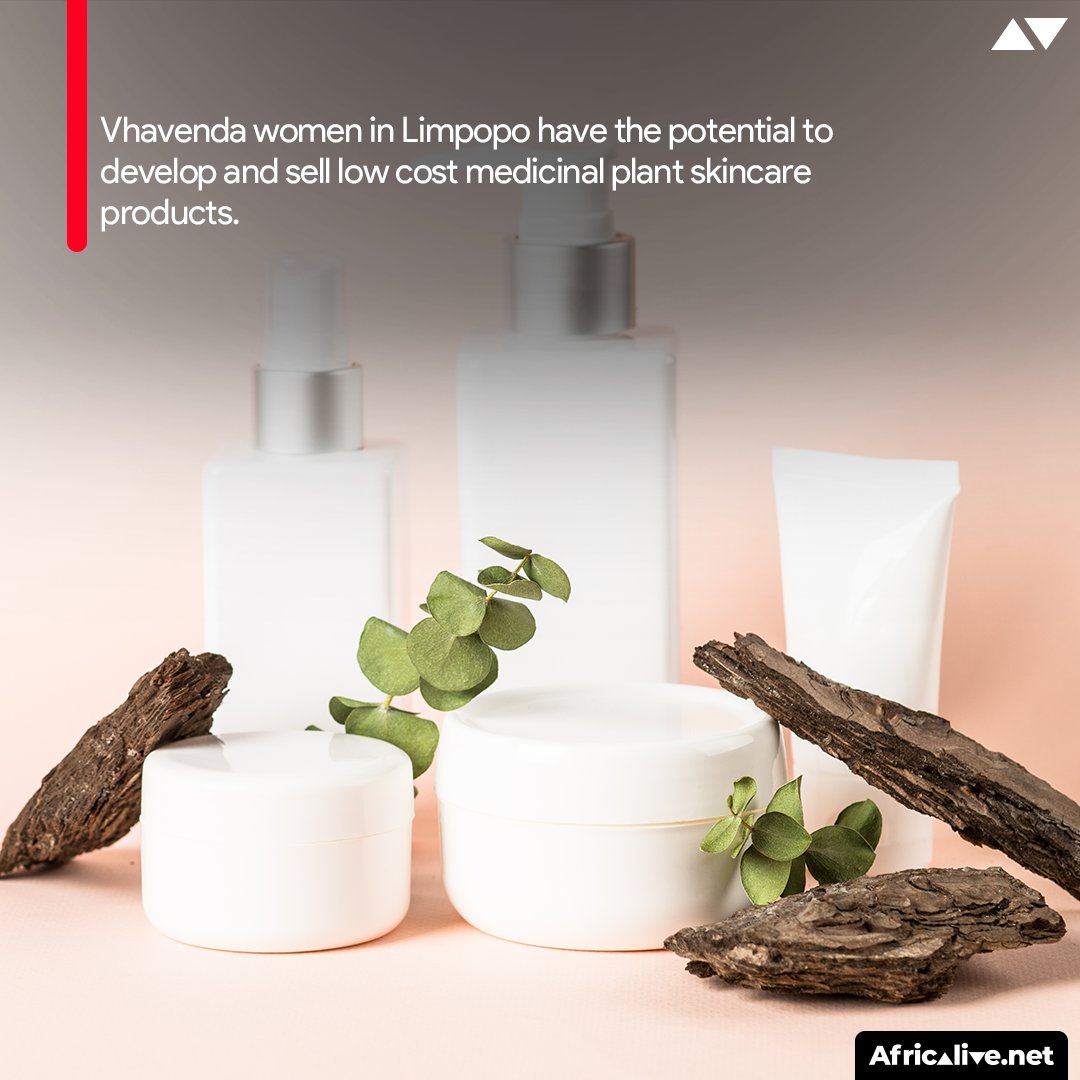 NetAfricalive's tweet photo. Tshepiso a PHD candidate at the North-West University is following his master’s research, which showed that VhaVenda women in Limpopo have the potential to develop and sell low-cost medicinal plant skincare products

Read the entire article on: https://t.co/FzgUDPXosH https://t.co/PY9XQLdl2s