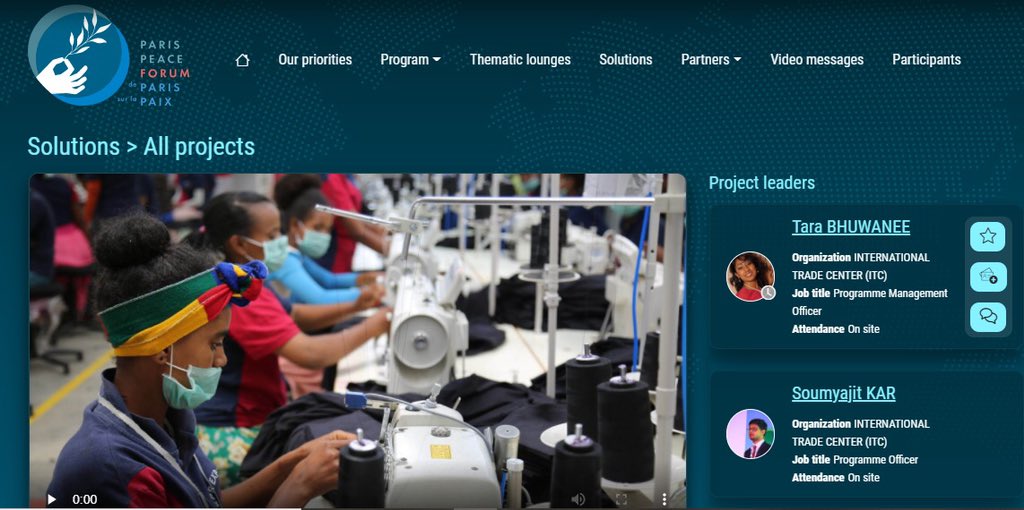 ITC_SITA's tweet photo. Today is the day!

SITA has a booth at the @ParisPeaceForum, alongside other impressive #SustainableDevelopment projects.

🎟🎗Come swing by (virtually) and learn about #SouthSouthCooperation in East Africa, facilitated by SITA. Request an invitation here: https://t.co/WJNNNTcULQ https://t.co/cROOxgmGQI