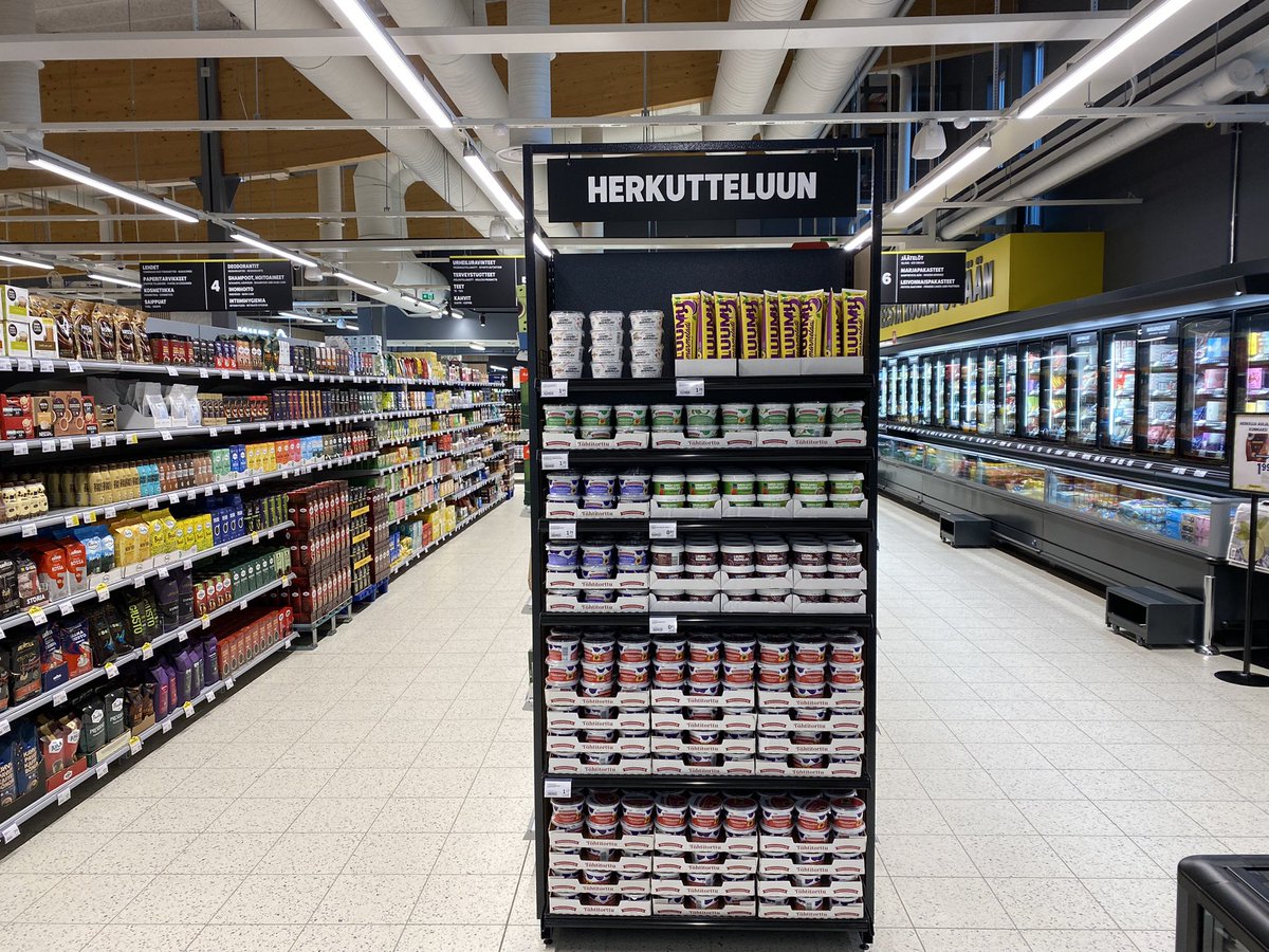 TalsoAri's tweet photo. Laajennettu ja täysin uudistettu S-market Torpparinmäki avataan tänään klo 10. Tervetuloa tutustumaan. #smarket #hokelanto https://t.co/vahfwfDLo3