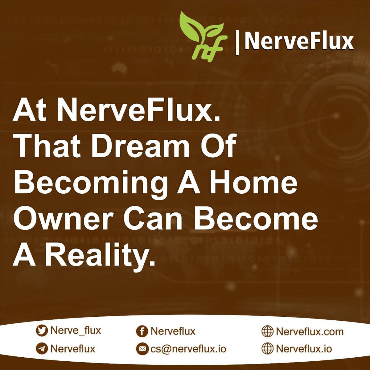 ChimpKingOfMem's tweet photo. Pause and ask yourself, Why am I into Crypto? What value do I get if I can not turn my profits into assets?
#Nervetoken #Nerve #cryptocurrency #realEstate #realestatemarket https://t.co/xAjjqDUs70