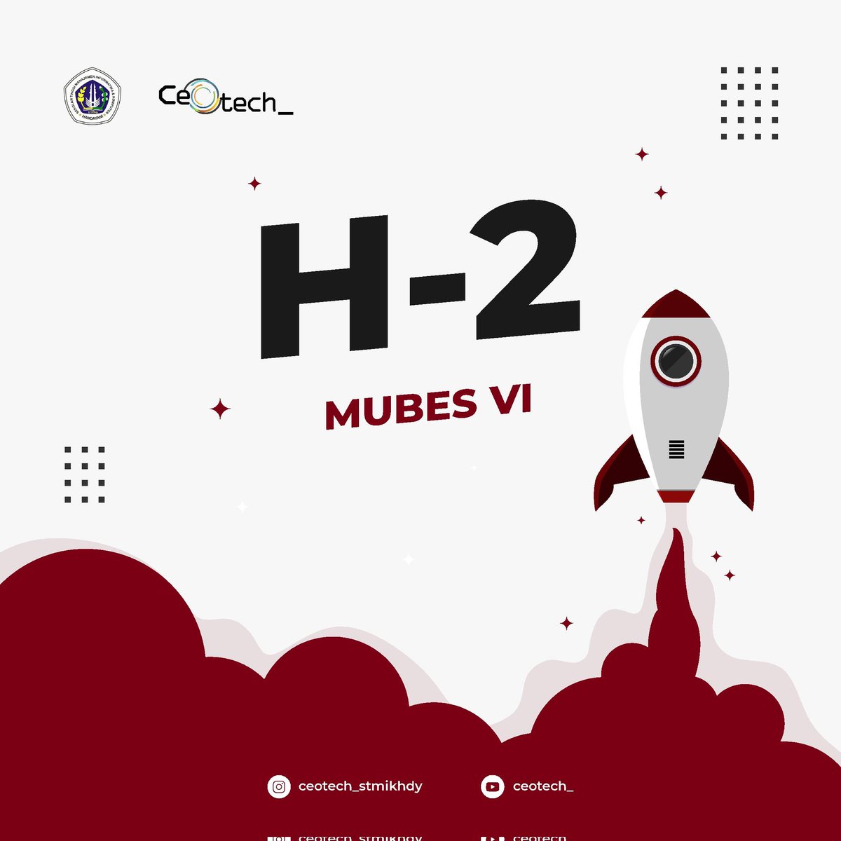 ceotech_stmikh's tweet photo. Countdown road to MUBES VI https://t.co/ijLSOYbFAR