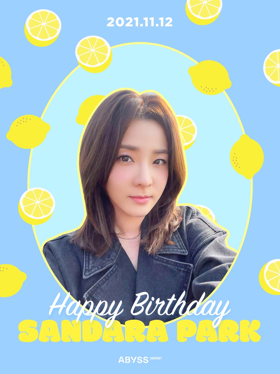 SANDARAxARADNAS's tweet photo. 🎉HAPPY DARA DAY🎉
⠀
산다라박의 생일을 진심으로 축하합니다!
Happy Birthday to SANDARA PARK🍋
⠀
#산다라박 #SandaraPark
#HAPPY_DARA_DAY https://t.co/W9F1zpflHR