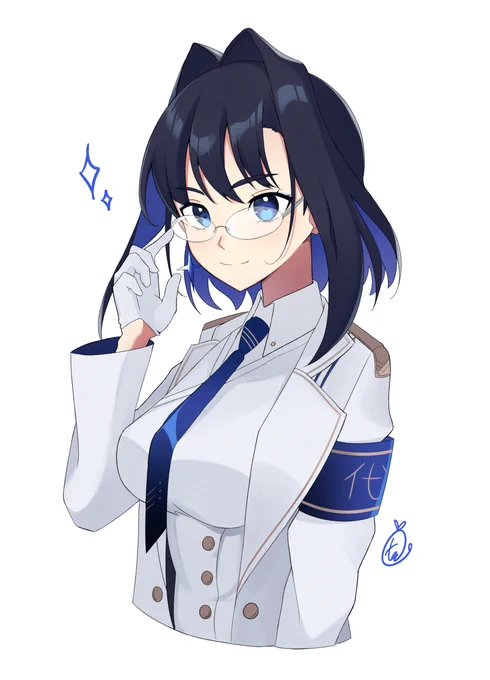 Quick rkgk of Kronii as Rin from #BlueArchive!
Looking forward to the stream tomorrow ヾ(•ω•`)o
--
#kronillust 