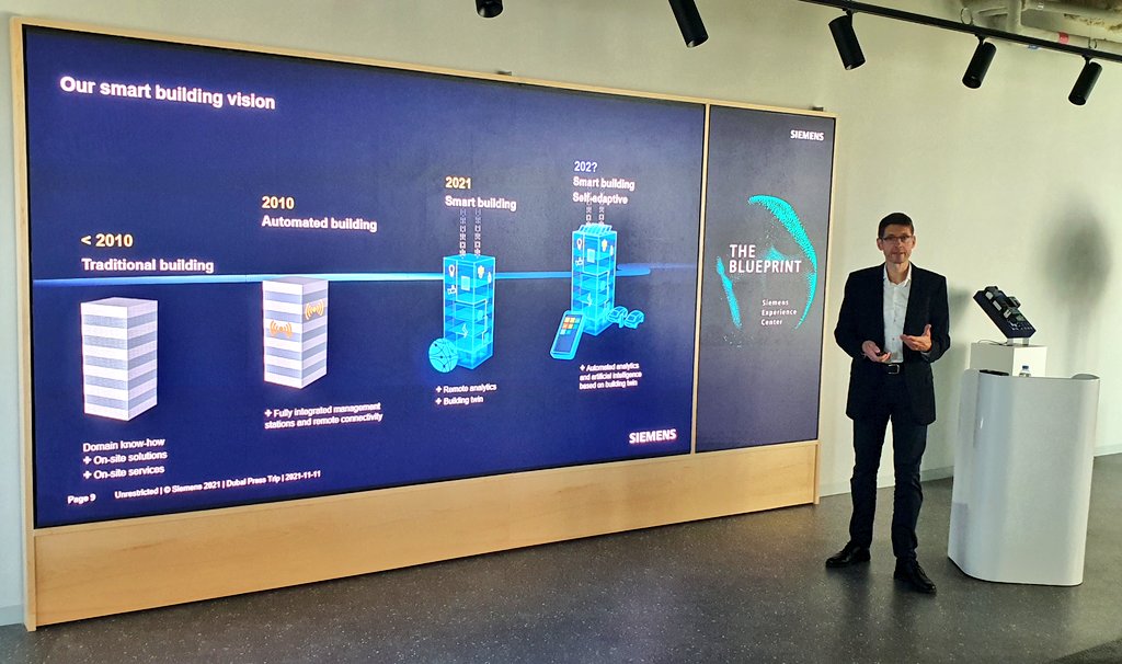 #Expo2020: The development does not stop with #smartbuildings. The next step is to make them smart and adaptive.
#SiemensEXPO2020