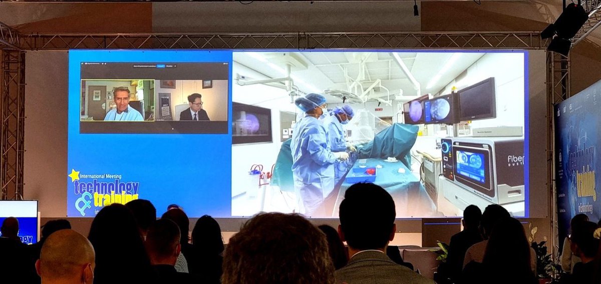 quanta_system's tweet photo. First day at #TNT2021 with @OTRAXER. A superb demonstration of the potential of #TFL technology in a complex RIRS case with Quanta #fiberdust. Looking forward to further cases in the next days! Stay tuned.
#bequanta #surgicallaser https://t.co/4kN7LZeQCw