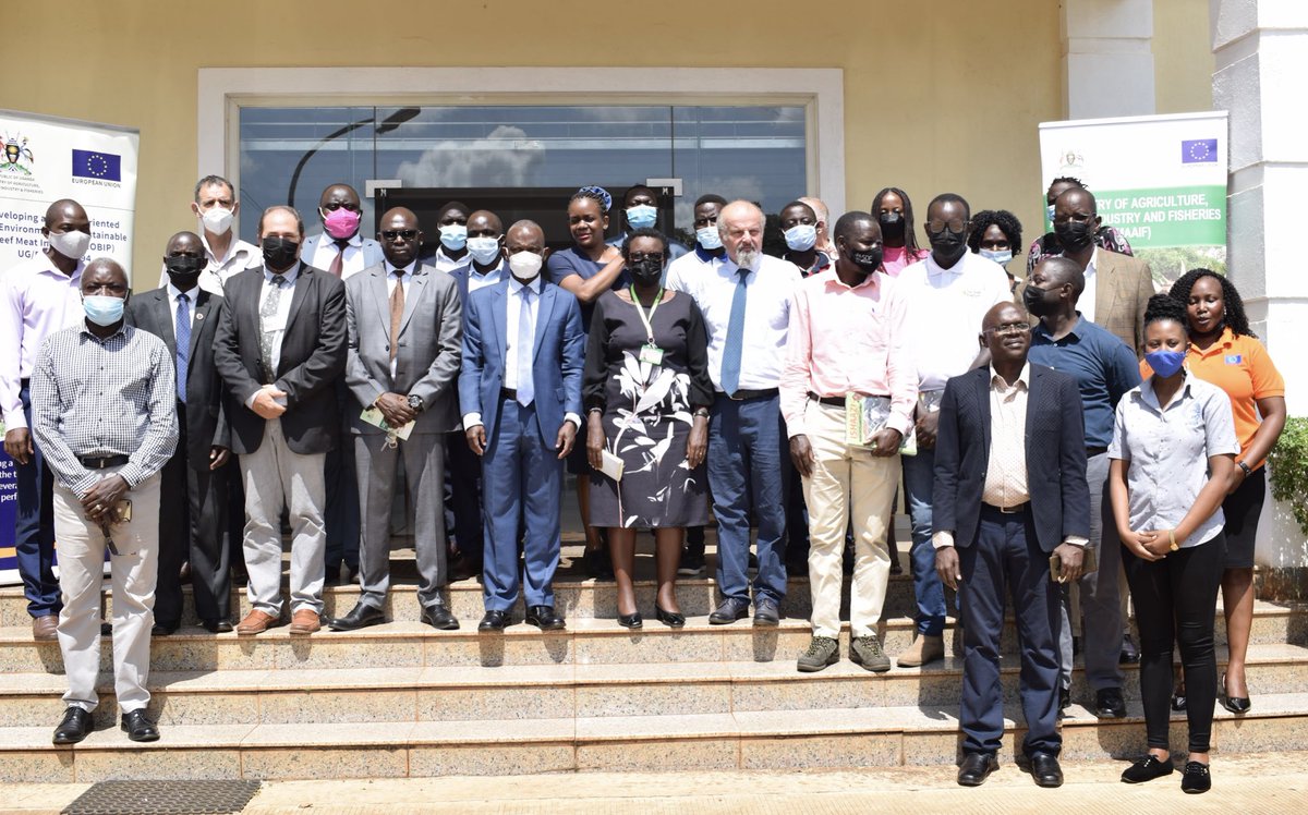 MAAIF_Uganda's tweet photo. The “Developing a Market Oriented and Environmentally Sustainable Beef Meat Industry in Uganda" project (MOBIP) has been granted an additional 15 months. #MOBIPUG 

@FrankTumwebazek https://t.co/iVWWOy1p5t