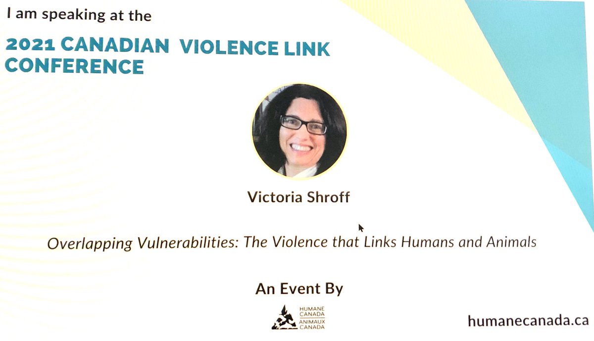 shroffanimallaw's tweet photo. Thank you ⁦@HumaneCanada⁩ for hosting an important  &amp; successful conference on the #ViolenceLINK between humans &amp; animals⚖️🐾  #AnimalLaw Presentation on overlapping vulnerabilities w Christian Lim | Other speakers: ⁦@DrKendraCoulter⁩ ⁦@DalphondPierre⁩ &amp; others https://t.co/CV6yW0o4GQ