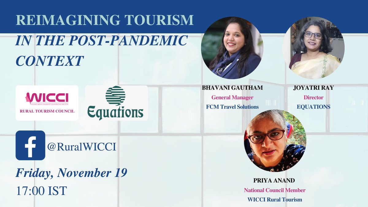 RuralWICCI's tweet photo. This panel would unpack the concept of the triple bottom line (People, Planet, Profit) and explore the possibility of an integration of tourism with the concept of a holistic, sustainable quality of life for communities. 

https://t.co/VlojqsYzzj

#RealIndiaRuralIndia #WICCIINDIA https://t.co/1Q5oZR09Xu
