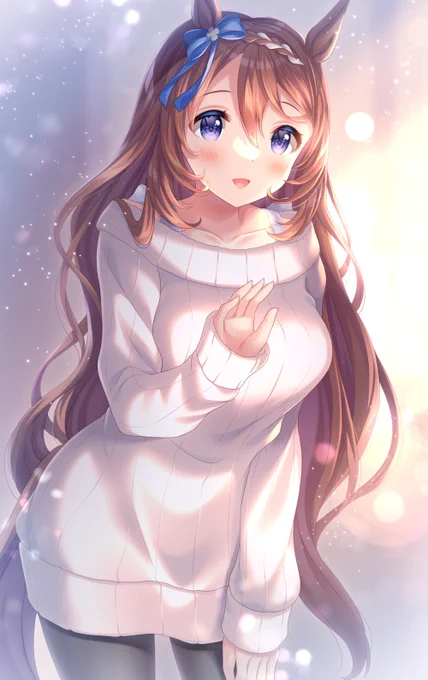 縦セタはいいぞ…✨(私服描こうとすると着せがち)
#縦セタの日 