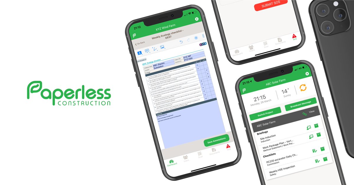 Paperless_app's tweet photo. Complete checklists and forms on the go, with our easy to use mobile app

#paperlessapp #construction #ukconstruction #constructionuk  #checklists #forms https://t.co/6JETFBOuGe