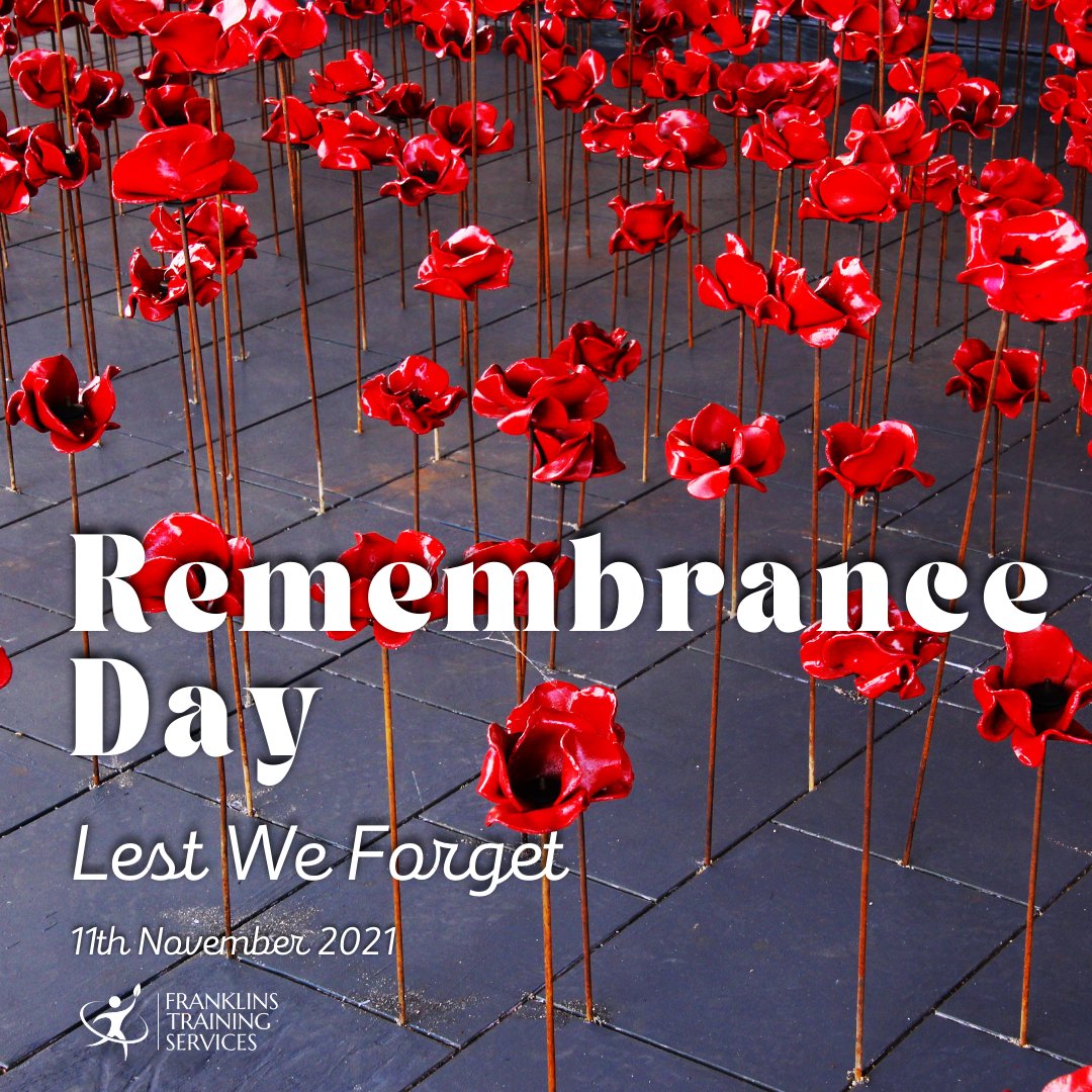 FranklinsFSLtd's tweet photo. In honour of those who served, still serve and sacrifice their life and dreams to fight for the freedom we often take for granted today!
Lest we forget! 🌹 
#poppyappeal #royalbritishlegion #remembranceday #lestweforget https://t.co/TKFHBtP4PC