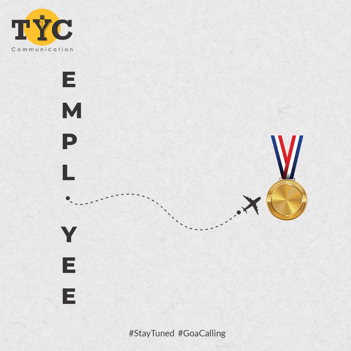 theyellowcoin's tweet image. #StayTuned
Reward your employees more as they are the backbone of your business🥇

Something super exciting is on the way for the TYC Communication team🏝️ Keep an eye on this space for updates!  👀

#TYCCommunication #GoaCalling #Fun #Reward #BestPerformance #SuperExited