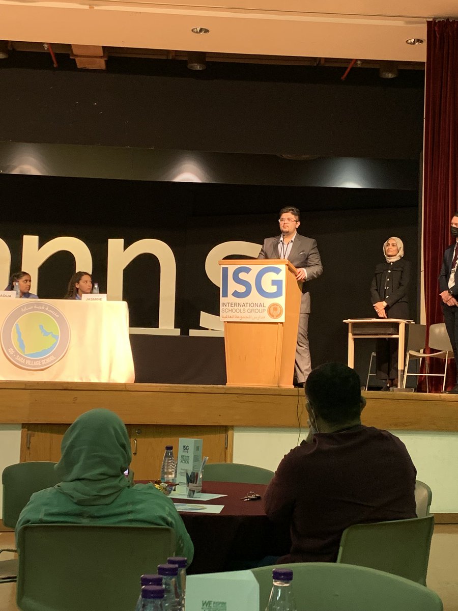 DsouzaAmrith's tweet photo. Student keynote speaker #isglearns #isgdammam https://t.co/7WGbRLTevD