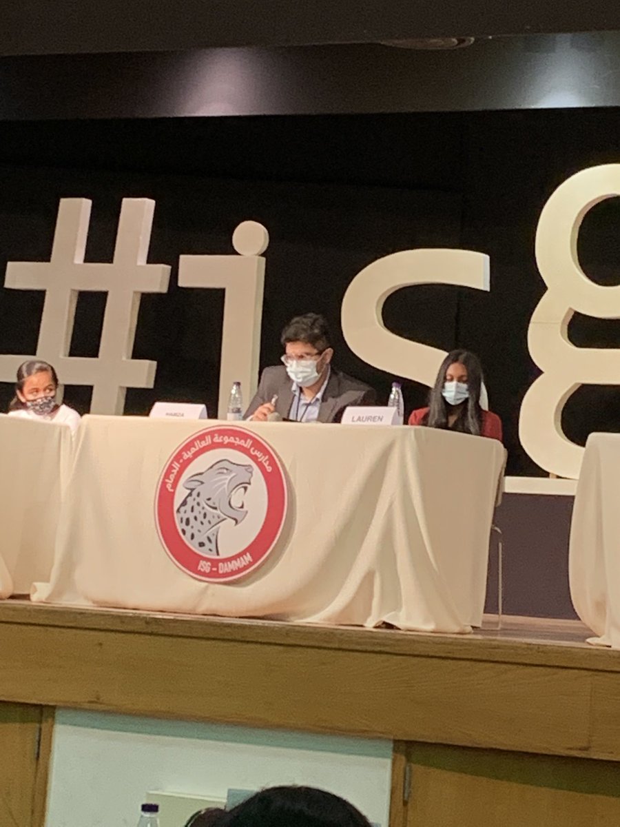 DsouzaAmrith's tweet photo. Student keynote speaker #isglearns #isgdammam https://t.co/7WGbRLTevD