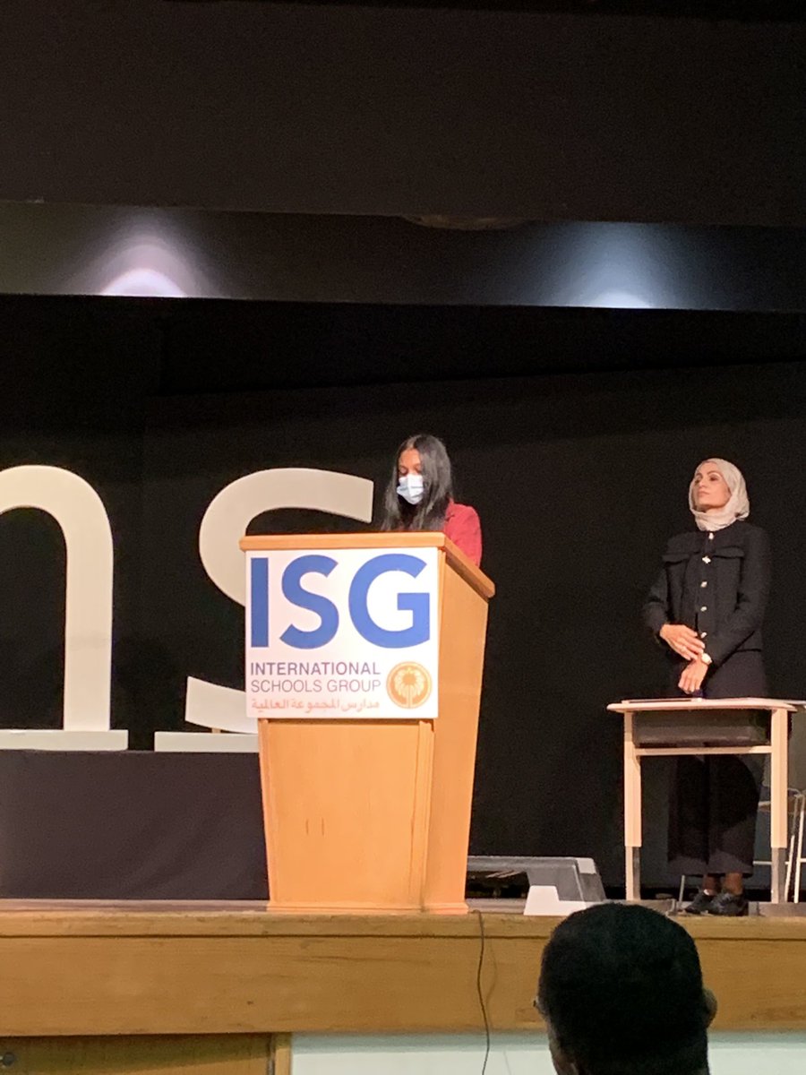 DsouzaAmrith's tweet photo. Student keynote speaker #isglearns #isgdammam https://t.co/7WGbRLTevD