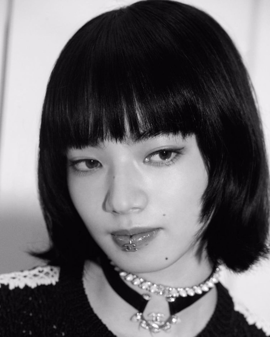 𝐌𝐈𝐋𝐊 Chanel着た小松菜奈様とモノクロ写真のコンビネーション素晴らしすぎて 映るもの全てがこの世の者じゃないのよ T Co K0giehdxeb Twitter