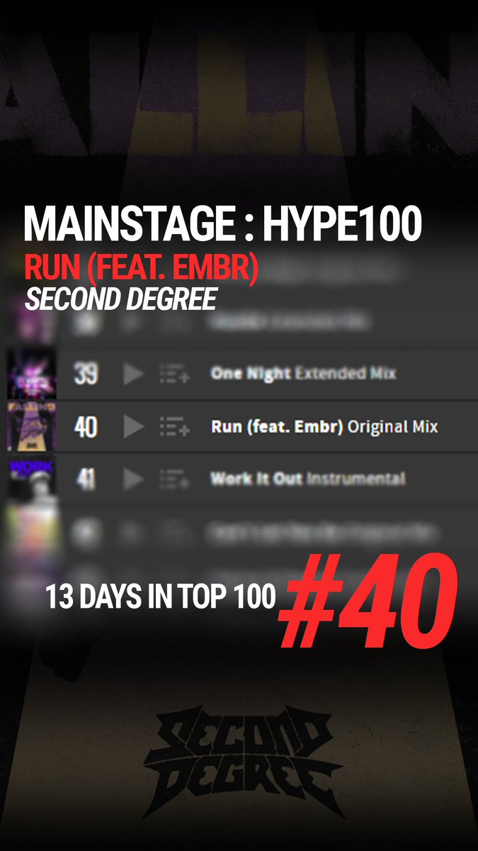 FALLING EP | 𝘽𝙀𝘼𝙏𝙋𝙊𝙍𝙏 𝙈𝘼𝙄𝙉𝙎𝙏𝘼𝙂𝙀

𝘼𝙇𝘽𝙐𝙈 | 𝐅𝐀𝐋𝐋𝐈𝐍𝐆 𝐄𝐏 #10 🔥 [UP 01 PLACE]
𝙃𝙔𝙋𝙀 | 𝐕𝐀𝐔𝐋𝐓 #81 🔥
𝙃𝙔𝙋𝙀 | 𝐑𝐔𝐍 #40 🔥

#WORST014 #CHARTUPDATE 
<a href="/SecondDegree__/">Second Degree</a> <a href="/beatport/">Beatport</a>