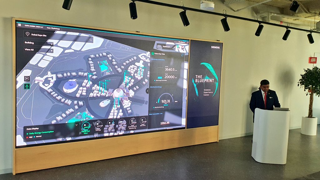 #Expo2020: <a href="/Masshabaz/">Afzal Shabaz Mohammed</a> shows how <a href="/SiemensInfra/">Siemens Infrastructure</a> has made @expo2020dubai smart. Great insights! 👏👏
#SiemensEXPO2020 #digitalisation