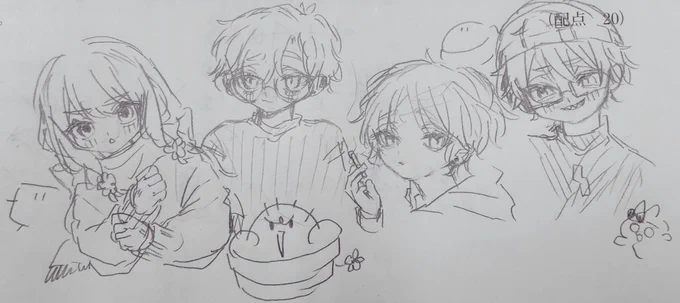 らくがいてた 