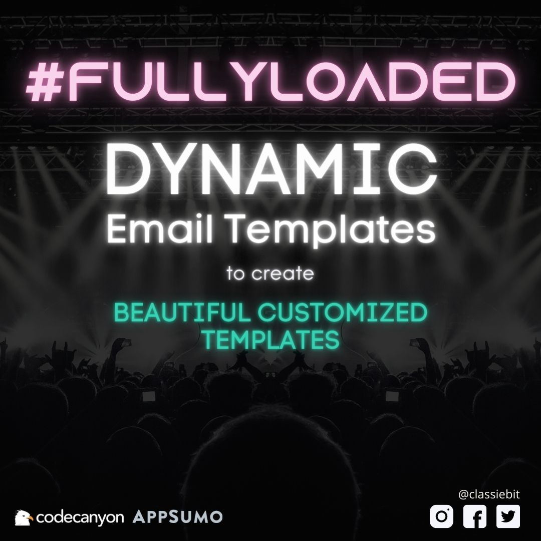 classiebit's tweet image. You can create beautiful customized email templates for registration, booking, contact us, etc 
&amp;amp; much more.

#fullyloaded
Releasing soon🤩
.
.
.
#EmailTemplates #CustomizedTemplates #CustomAddons #Eventmiepro