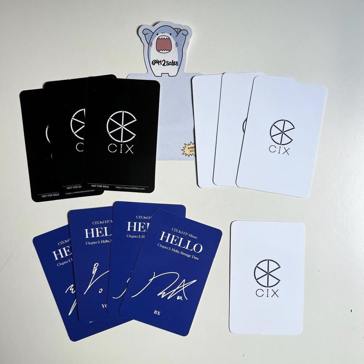 412sales's tweet photo. wts/selling — CIX 

— various POB pc $5ea
refer to 2nd pic for the diff backs!

instocks, 2 or more for free shipping ^__^

— ♡
#cixphotocard #cixtrade #cixsale #cixsell #byounggon #bx #seunghun #jinyoung #baejinyoung #yonghee #hyunsuk #cixwts #wtscix #photocard https://t.co/KBysuOEiYU