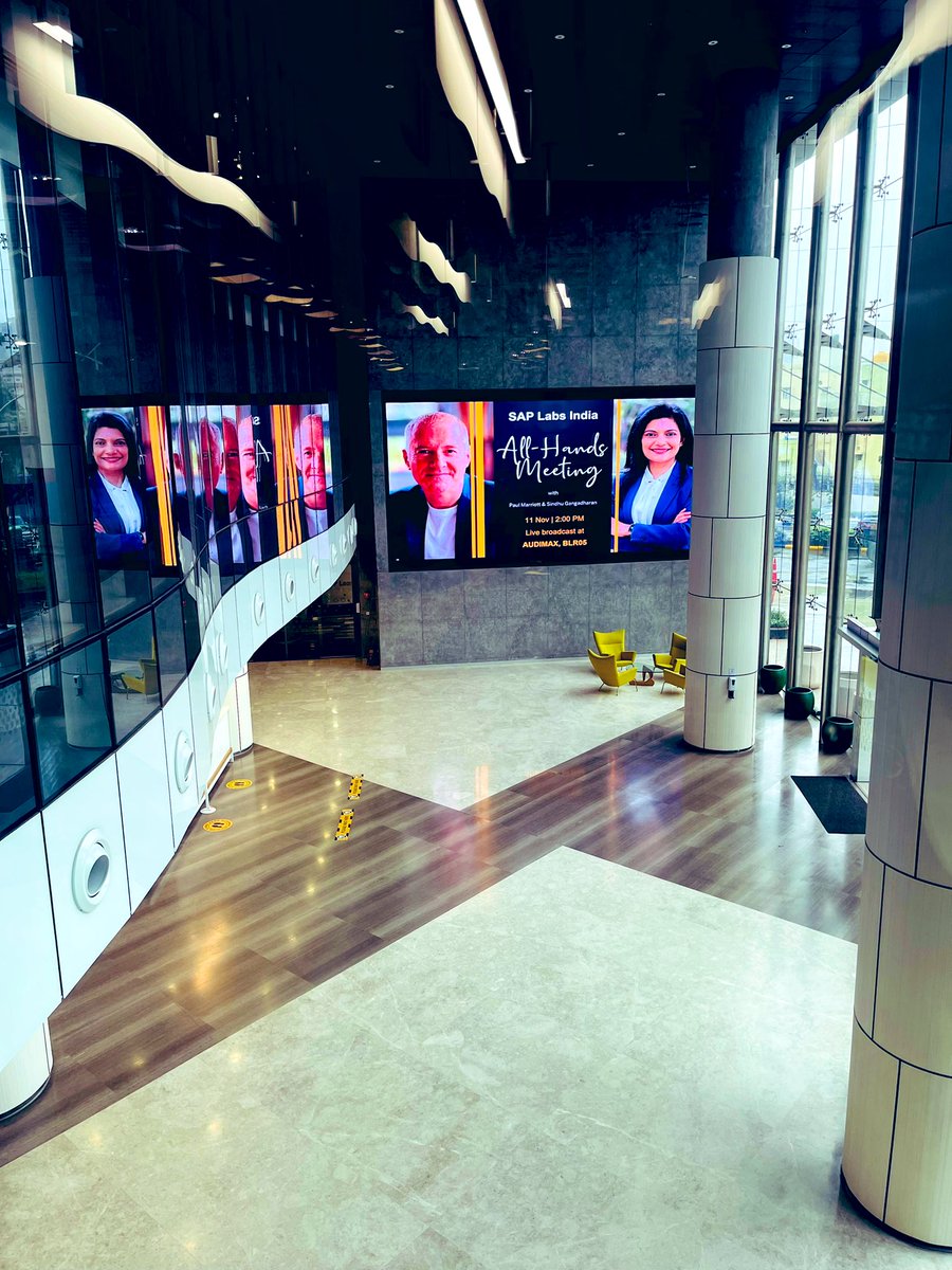 gangadharansind's tweet photo. Super excited to be talking to our @SAP APJ President @pmmarriott later today at the @saplabsindia Q3 All Hands Meeting #onesap #CustomerSuccess #ProductEngineering #Technology&amp;Innovation #lifeatsap https://t.co/QwzuX8sLF8