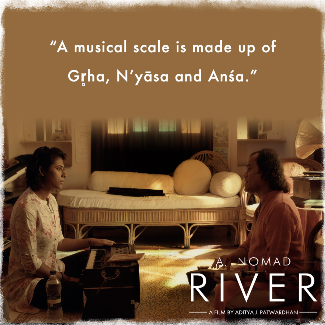 “A musical scale is made up of 
Gr̥ha, N’yāsa and Anśa.”

<a href="/KANKANAC/">KANKANA</a> 
Pandit Krishna Mohan Bhatt

#anomadriver #RallyForRivers #savewater

Watch now - A Nomad River - on all the major platforms in North America... Amazon, Apple TV, YouTube Movies, etc.