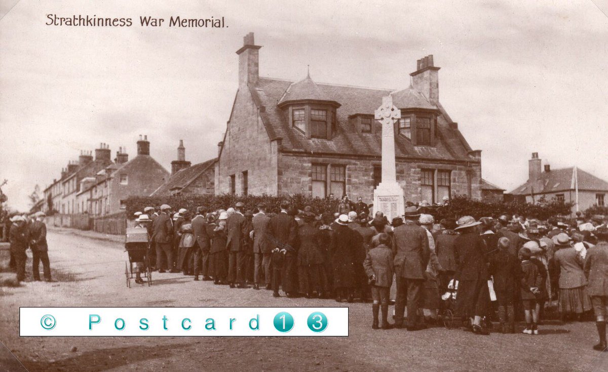 postcard13's tweet photo. Strathkinness 

We will remember them 

#Fife
#Strathkinness
#Wewillrememberthem
#lestweforget https://t.co/gaObW0mQEA