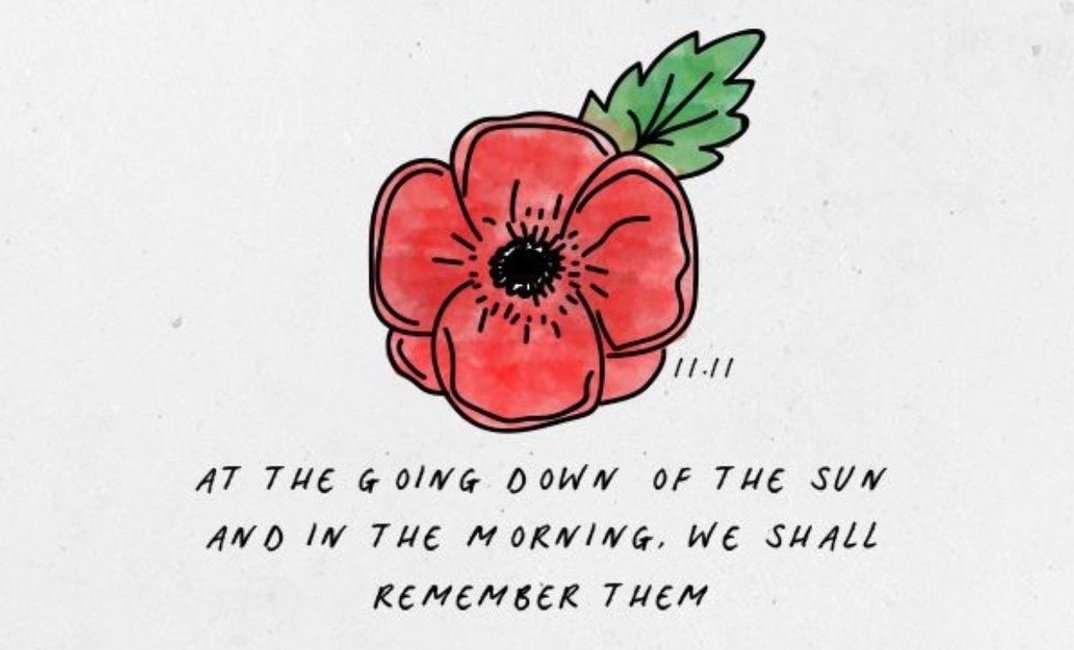 UoDWellbeingSoc's tweet photo. Lest we forget ❤
#RemembranceDay https://t.co/FIUSt0B9Lb