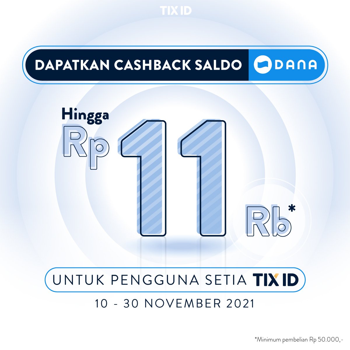 tix_id's tweet photo. Ada DANA kaget nih buat kamu pengguna setia #TIXID . Mau tahu gimana caranya dapetinnya? Cek syarat dan ketentuannya di aplikasi TIX ID!
.
#TIXID #DANAID #promo #voucher https://t.co/gcVjAR9PU6