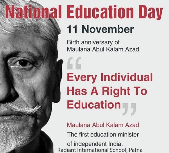 rispatna's tweet photo. 2/2 On #NationalEducationDay, we salute A revered scholar, poet, journalist, and above all, a freedom fighter, Maulana Abul Kalam Azad, on his birth anniversary.
@IprmGrp
@vishalsingh_IGI
@RitaSingh0210
@PremPrakash_RIS
@Manisha66659087 https://t.co/8RPVdK8zoJ