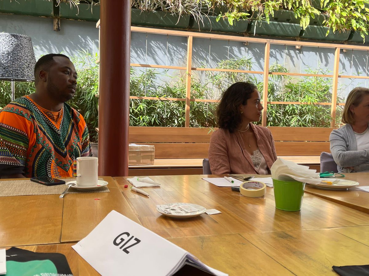 fspnAfrica's tweet image. On going stakeholder meeting with GIZ delegation from Germany to discuss the course of DAA alongside other key upcoming projects.

 @fspnAfrica @giz_gmbh @giznairobi  @mercycorps @MercyCorpsAFA  @CoAmanaMarket 

#PartnersAgainstHunger  #DAA #SmartDevelopmentHack #farm2forksoln