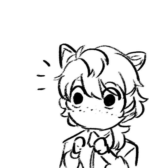 Two flavors of Komi-levi reacting to Dorothea appearing

Those are pomeranian ears shdfjk 
