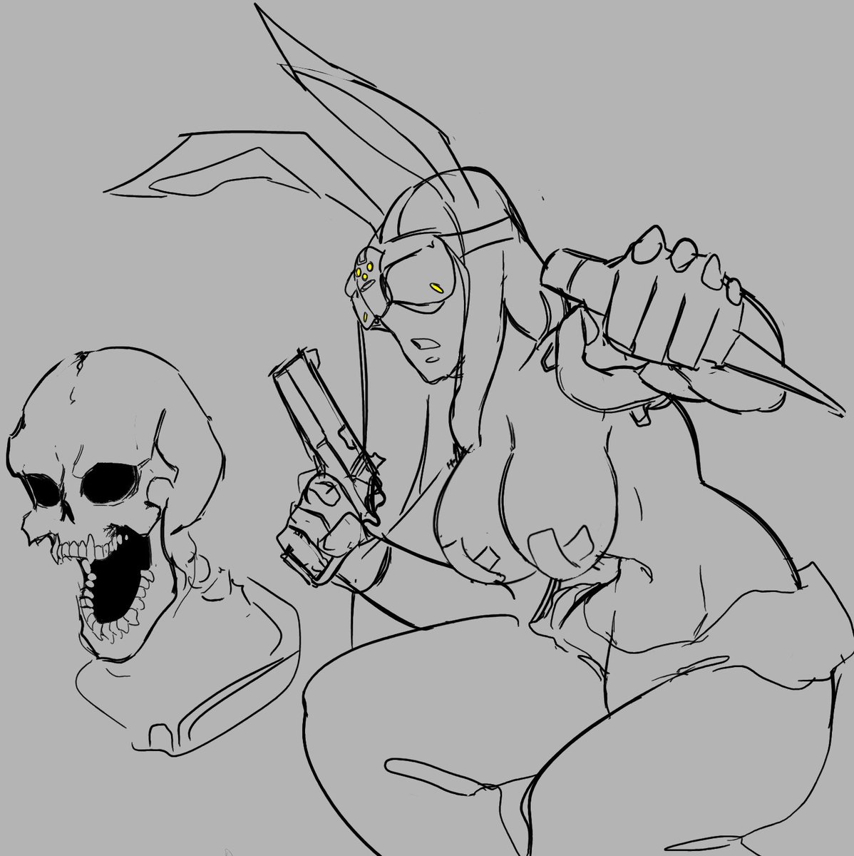 「tactical bunnysuits 」|Chef's open comms - 5/5 slots filledのイラスト