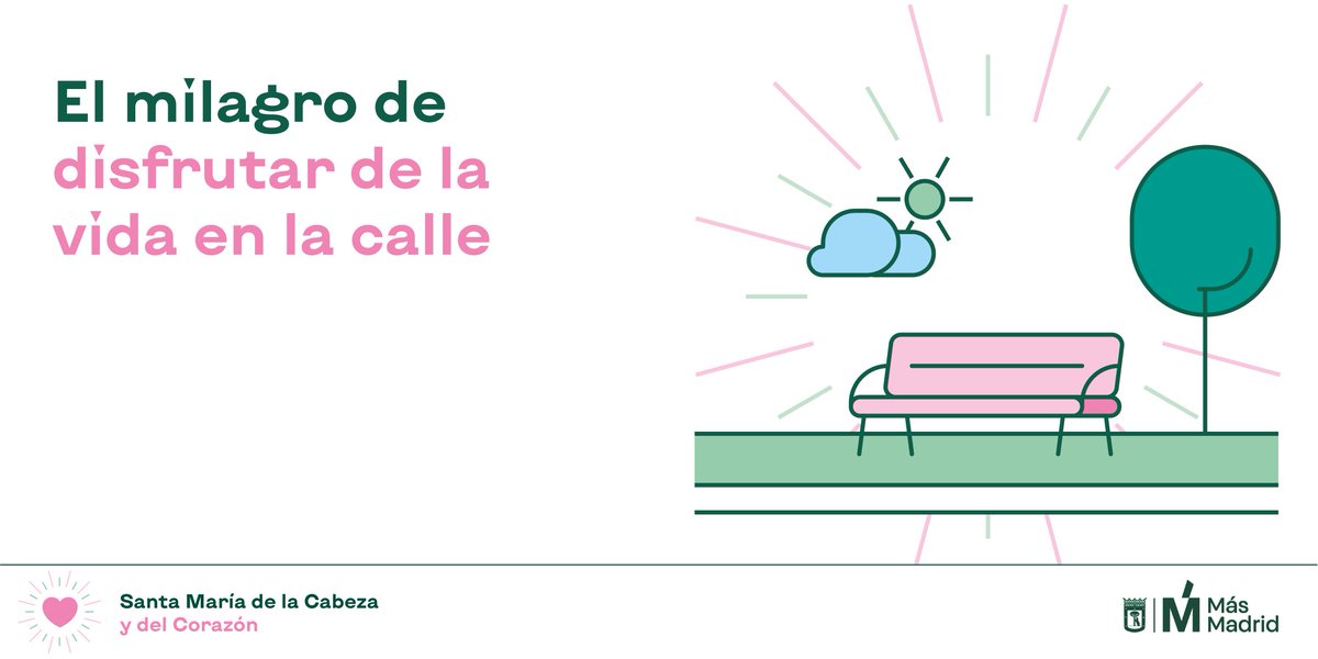 MasMMoratalaz's tweet photo. Presentamos el plan integral para el Paseo de Santa María de la Cabeza #SantaMaríaDeLaCabezaYDelCorazón 
🚸Ampliar en un 90% el espacio peatonal y ajardinado.
🚴‍♀️Crear 15 kilómetros de carril bici.
🚌Bus Rápido
https://t.co/uMgwgq6E1t https://t.co/utK6SkGjkK