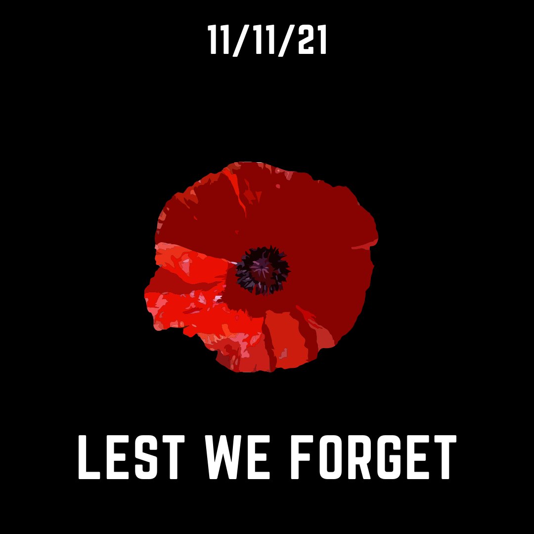 We remember and appreciate those who courageously put their lives at risk today. Our thoughts and prayers are with their families and loved ones at this time.
#RemembranceDay #LestWeForget