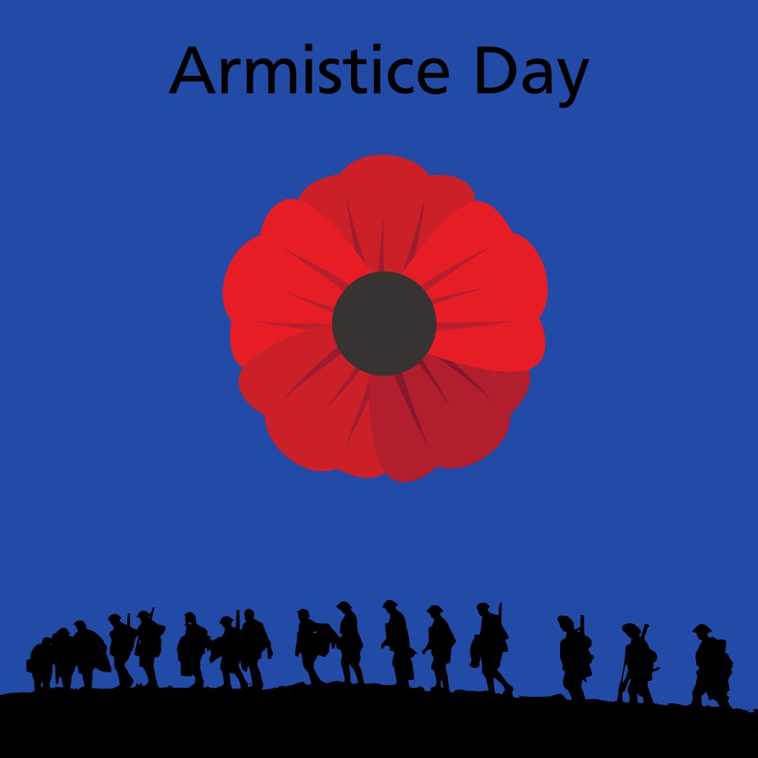 Today is Armistice Day and at 11am we traditionally hold a 2 minute silence in remembrance 🌹

"At the eleventh hour on the eleventh day of the eleventh month – we will remember them"

#ArmisticeDay