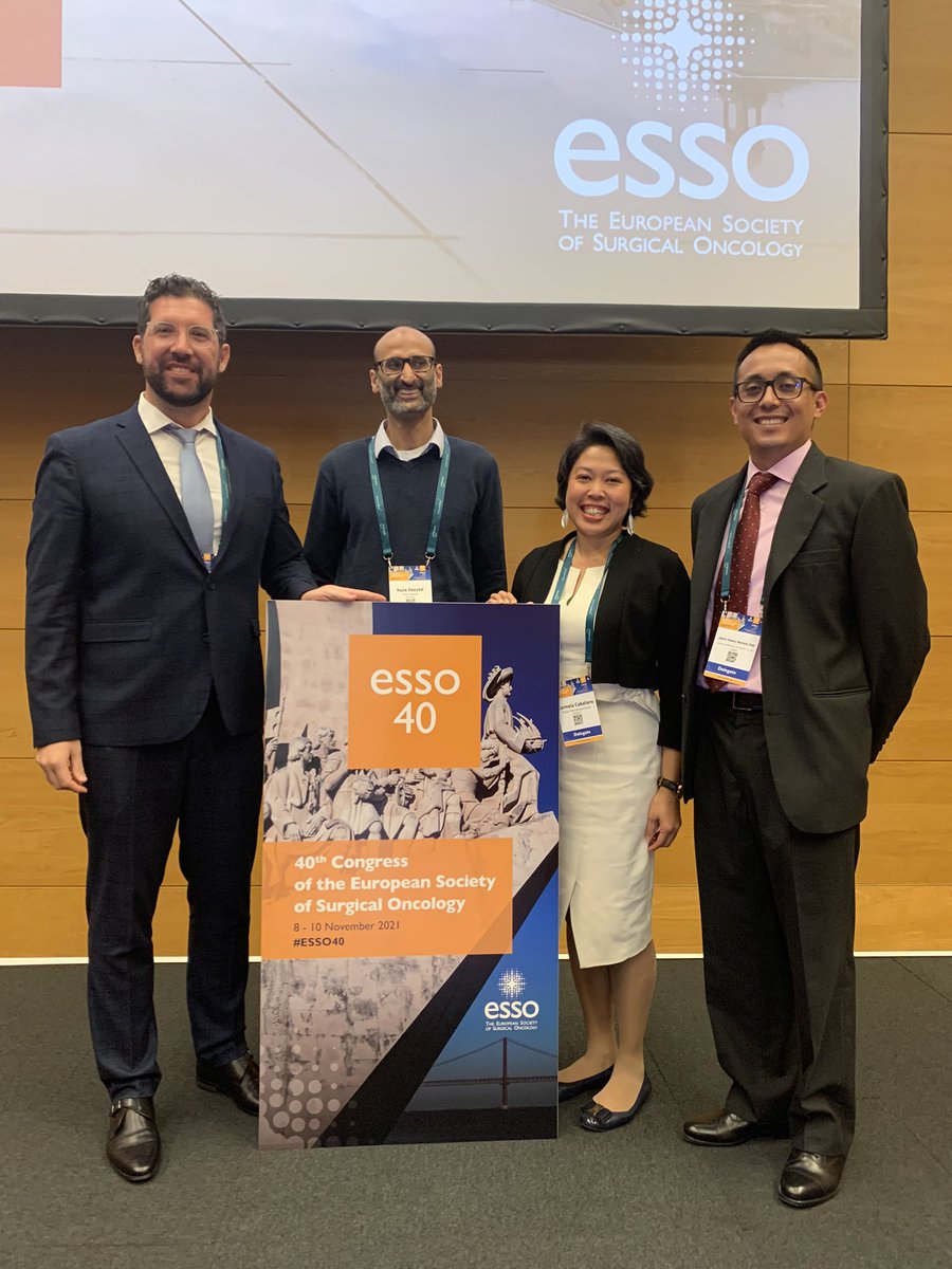 European Society of Surgical Oncology (ESSO) (@essonews) on Twitter photo A great thanks to <a href="/Carmela_surgery/">Carmela Caballero</a> <a href="/JHHerreraK/">JHHerreraK</a> <a href="/RazaSayyed12/">Raza Sayyed</a> and <a href="/VassosNikolaos/">NikolaosVassos</a> for presenting the #ESSO40 highlights <a href="/EYSAC1/">EYSAC</a> A great thanks to <a href="/Carmela_surgery/">Carmela Caballero</a> <a href="/JHHerreraK/">JHHerreraK</a> <a href="/RazaSayyed12/">Raza Sayyed</a> and <a href="/VassosNikolaos/">NikolaosVassos</a> for presenting the #ESSO40 highlights <a href="/EYSAC1/">EYSAC</a>