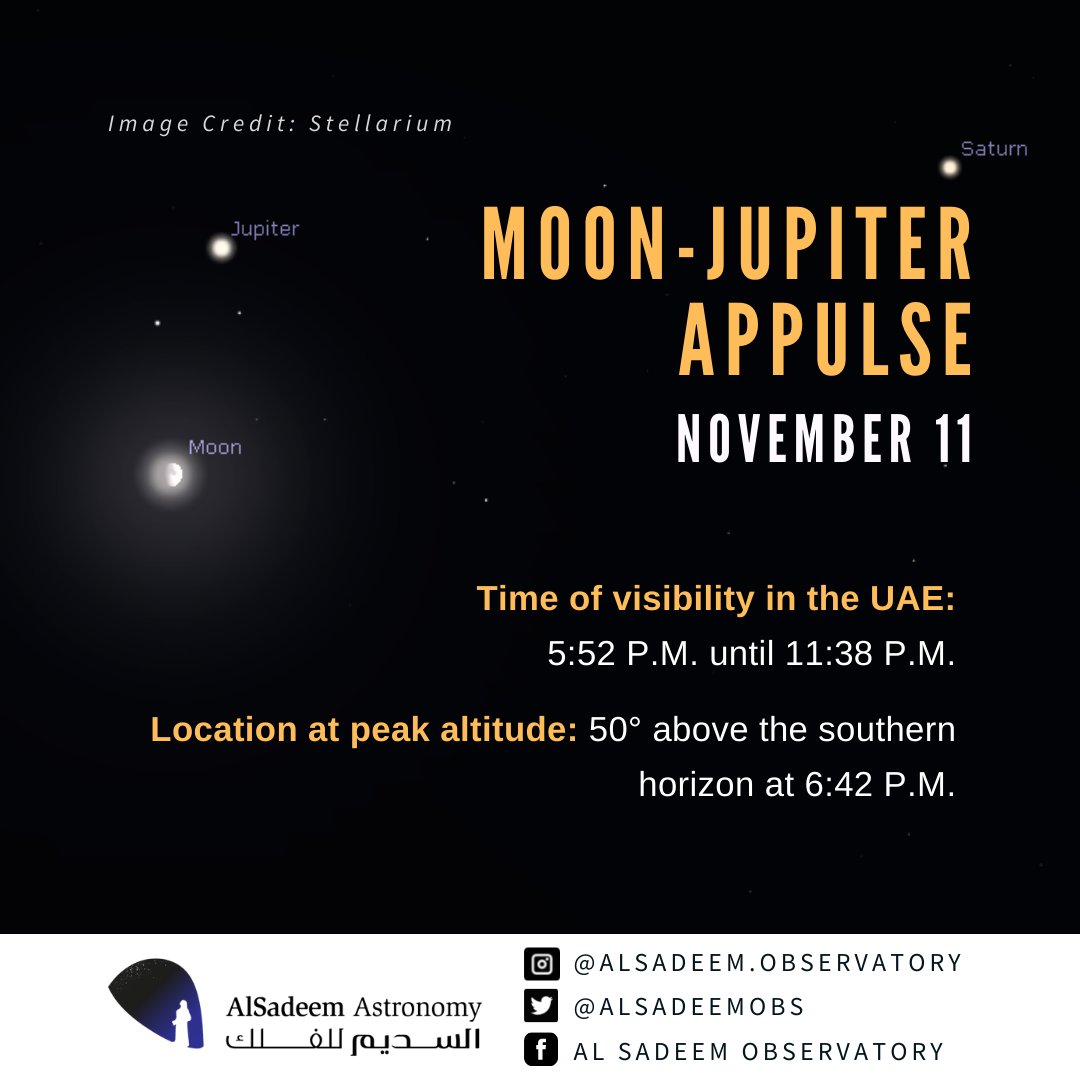 AlSadeemAstro's tweet image. Tonight! #Moon #Jupiter #Appulse

#astronomy