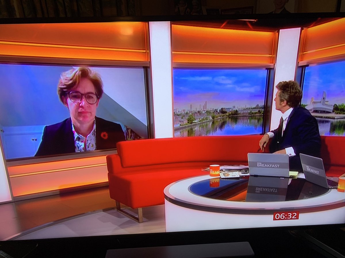 Joined <a href="/BBCBreakfast/">BBC Breakfast</a> this morning with Charlie and <a href="/TVNaga01/">Naga Munchetty</a> to talk about impact of mandatory vaccination and action that government needs to take to mitigate impact of this policy - watch it here bbc.co.uk/iplayer/episod… around 6.30am