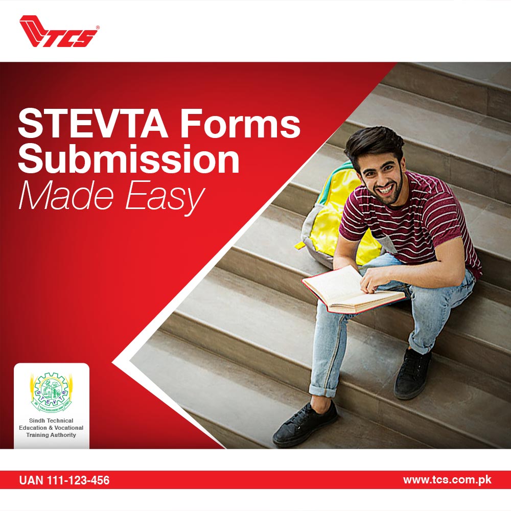 tcs_couriers's tweet photo. STEVTA admission forms are now available at TCS Express Centers! Visit your nearest TCS Express Center to submit your STEVTA admission form.
 
 For further information &amp; details, call us on our helpline (021)-111-123-456.
 
 #TCS #TrustALeaderToDeliver #STEVTA #AdmissionForm https://t.co/x0xQ7wn1HB